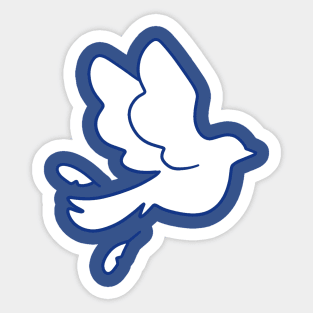 Dove Peace Symbol Sticker